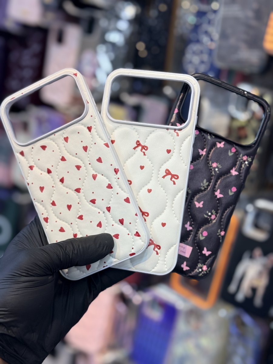 Yastıklı desenli kılıf