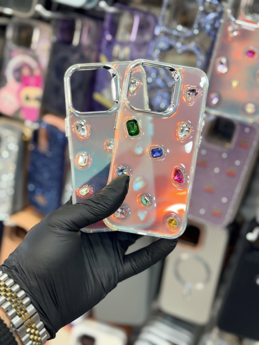 TAŞLI HOLOGRAMLI KILIF