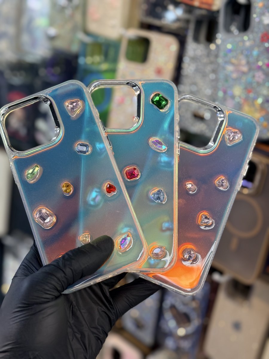 TAŞLI HOLOGRAMLI KILIF