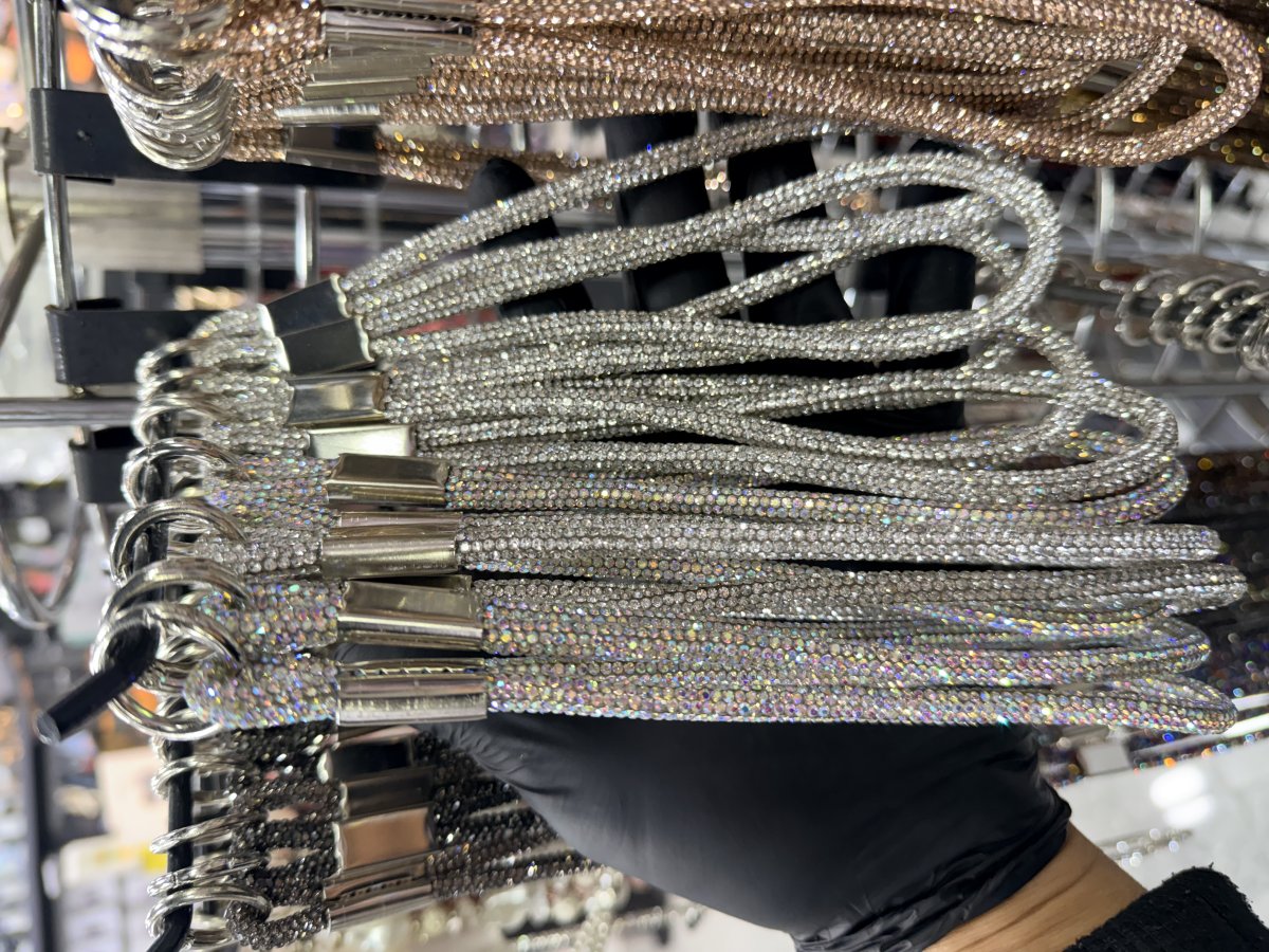 Gri taşlı bileklik