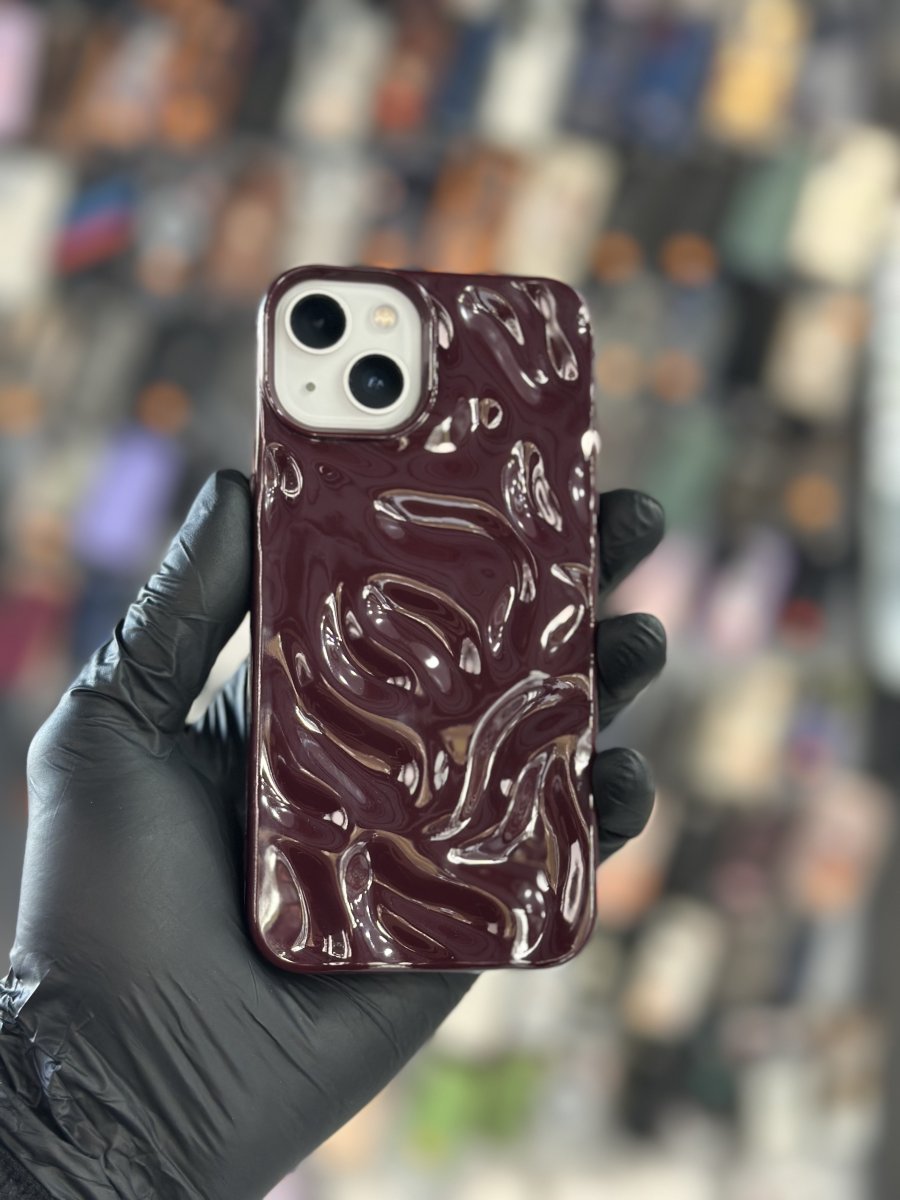 DALGALI BORDO VE PEMBE  KILIF